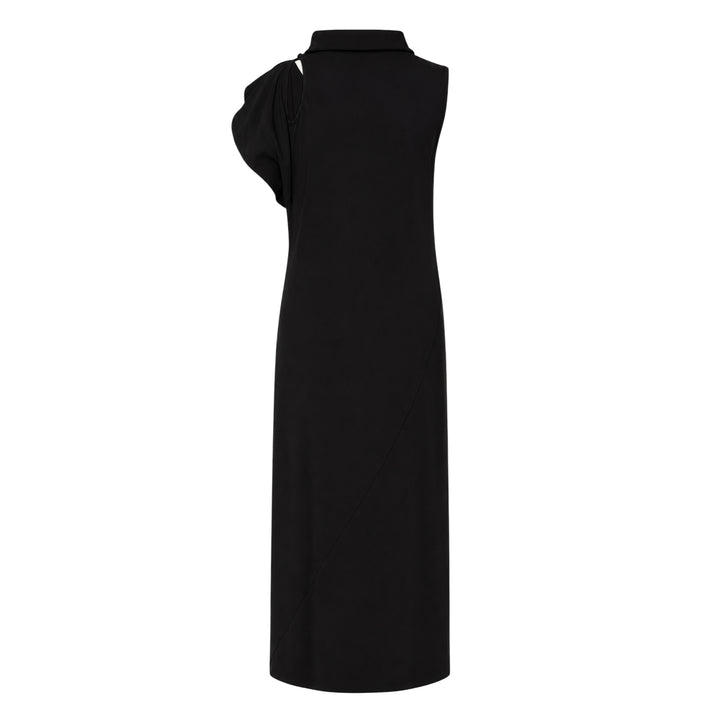 Tubular Knit Midi Dress