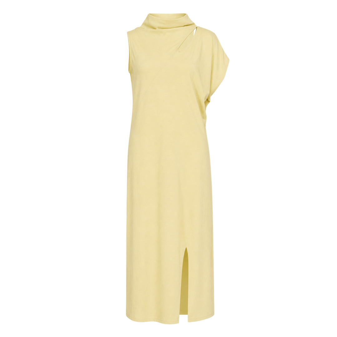 Tubular Knit Midi Dress