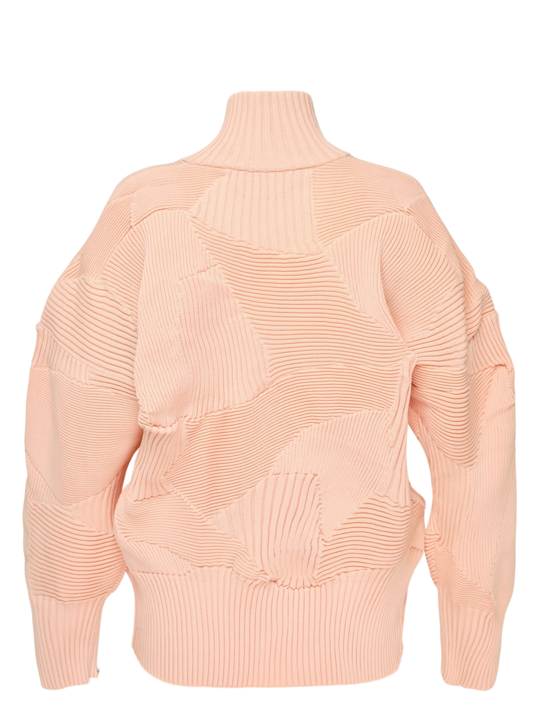 ISSEY MIYAKE Ribbed Knit Zip Jacket - view 2