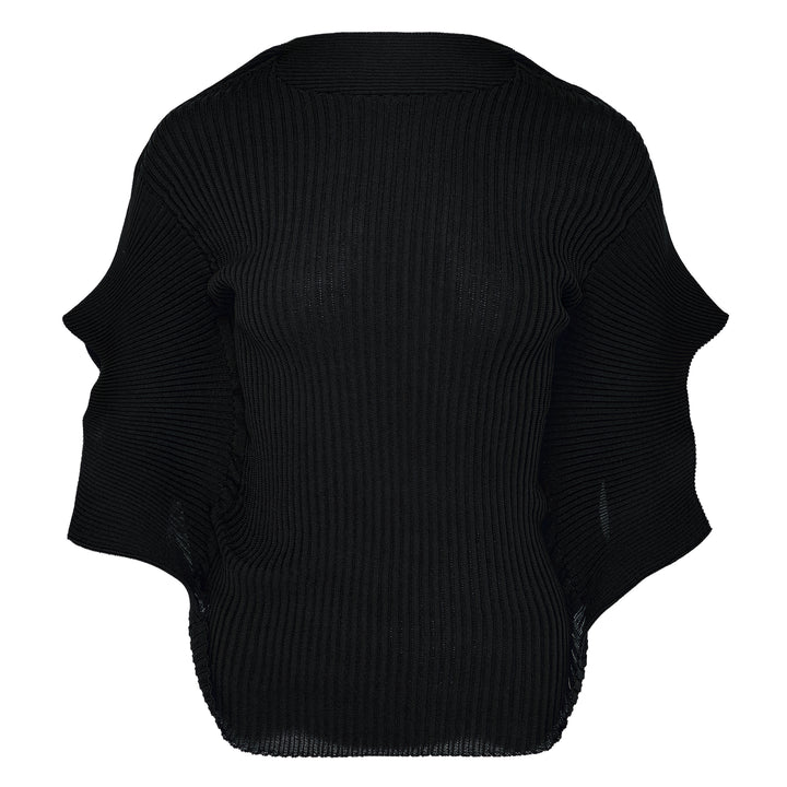 Prance Ribbed Knit Sweater