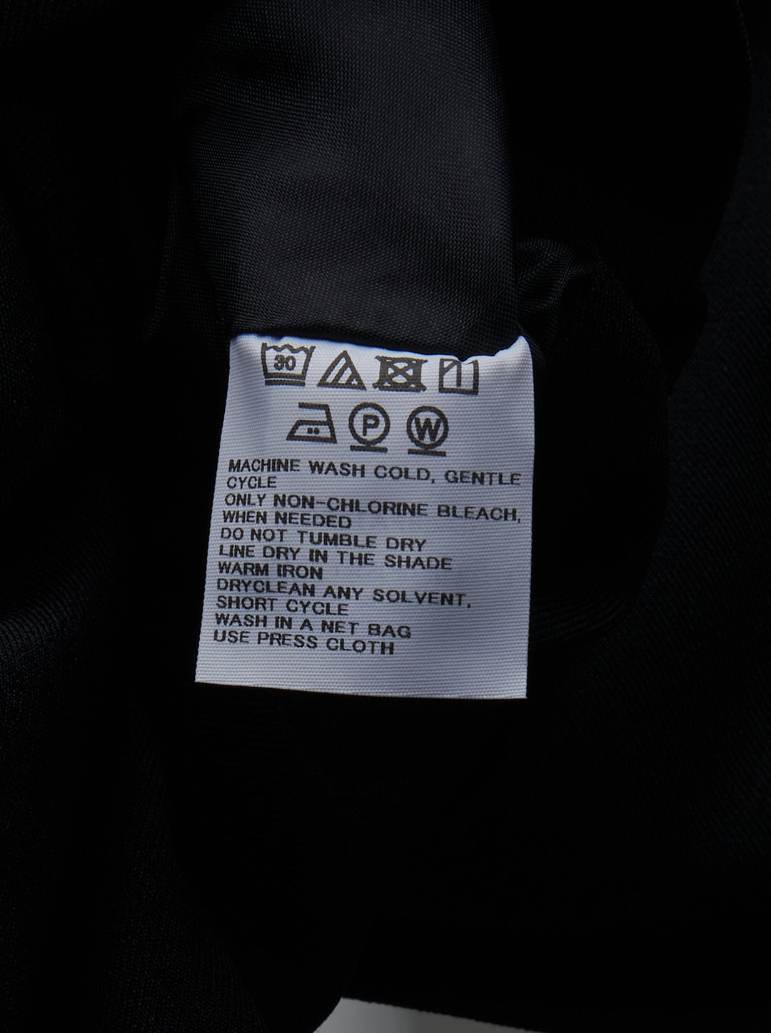 IM Men Breeze Drape Coat in black — oversized A-line silhouette with notched lapels, two-button closure, patch pockets, three-quarter sleeves, and hem zip vents - view 3