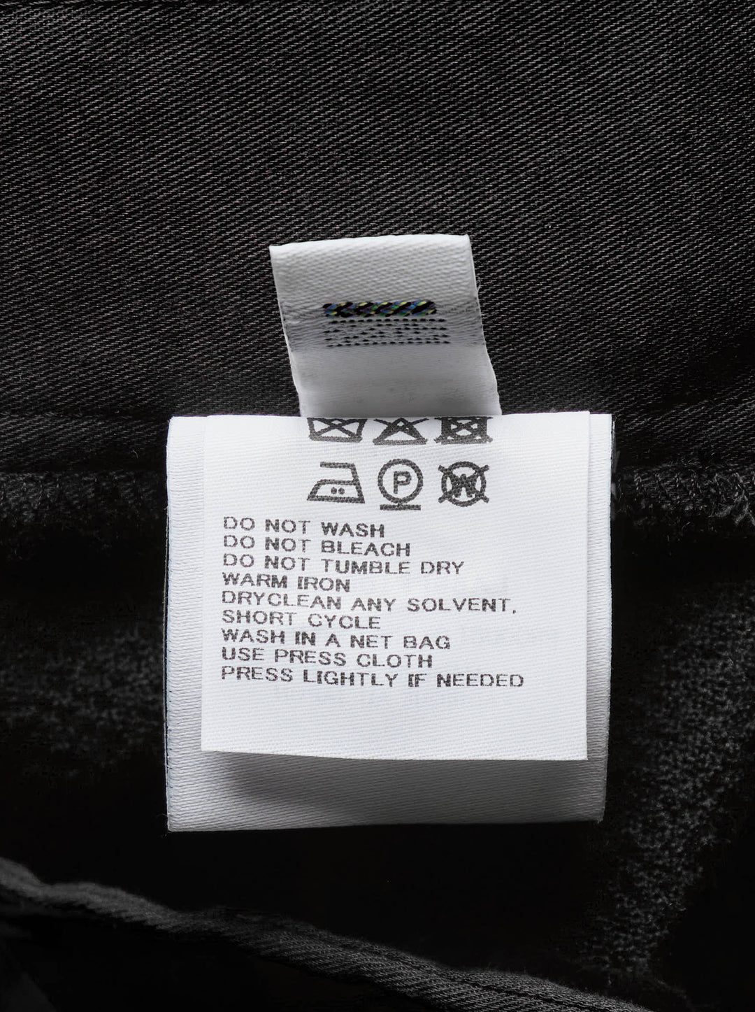 IM Men black shrink wool single-breasted jacket with notch lapels, two buttons and a chest welt pocket - view 3
