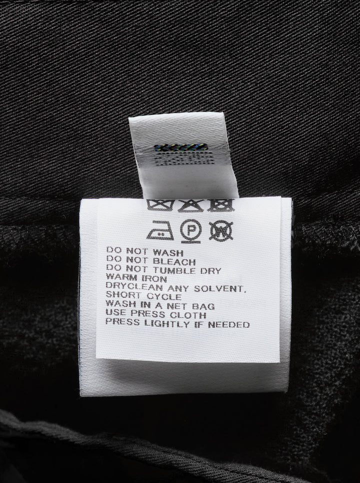 IM Men black shrink wool single-breasted jacket with notch lapels, two buttons and a chest welt pocket - view 3