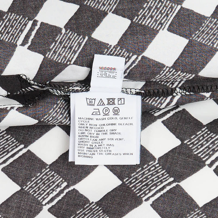 Tie Pattern Short Sleeve Shirt