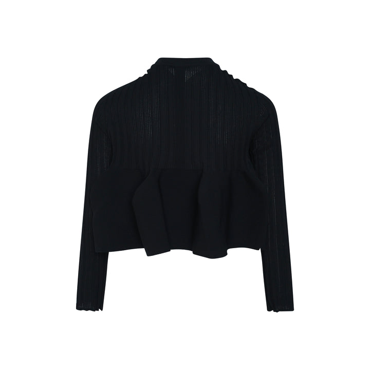 Pottery Bust Flare Cardigan