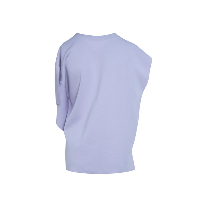 Draped Ruffle Top