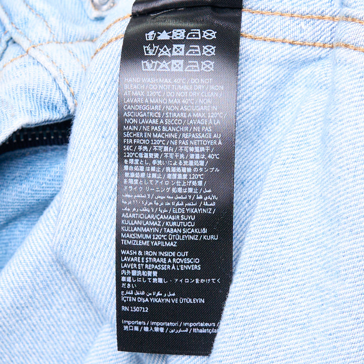 Distressed Denim Work Jacket