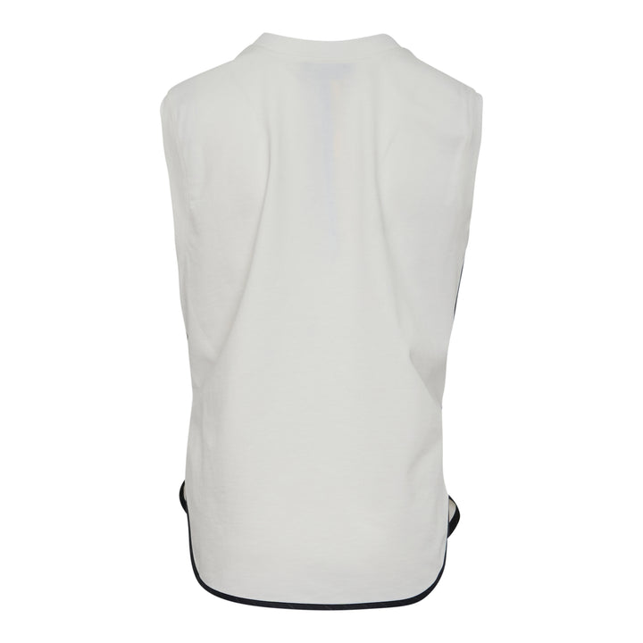 Cotton Tank Top in White