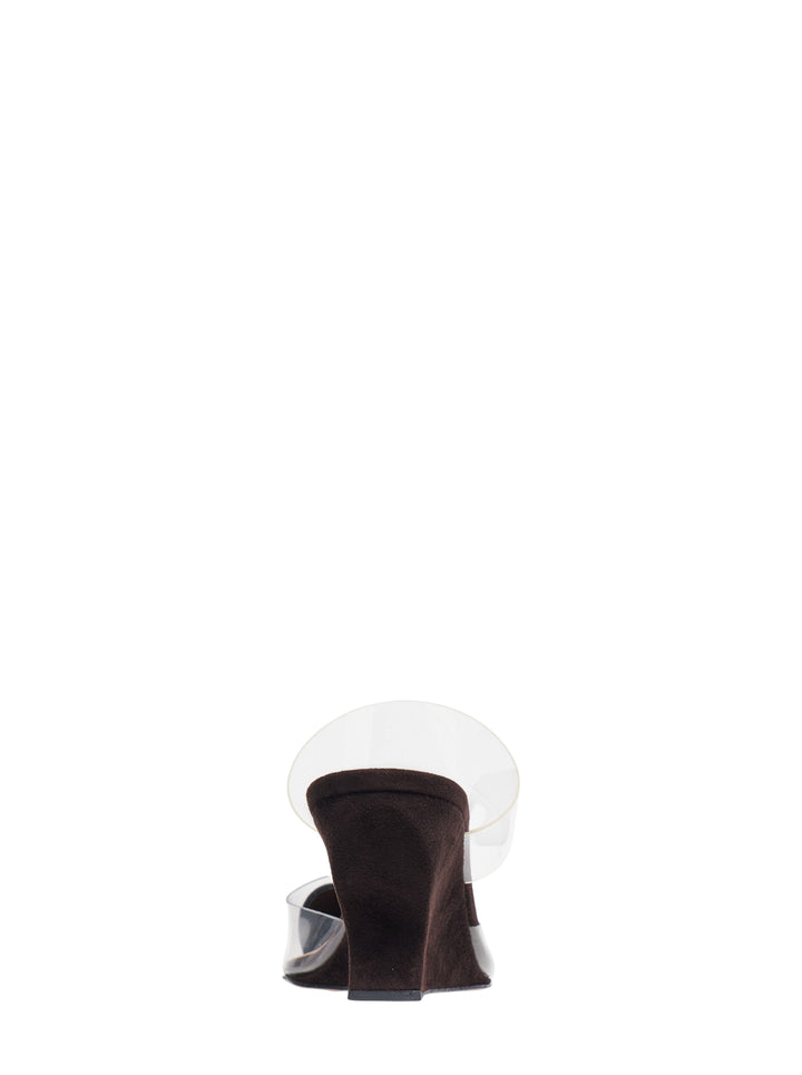 Le Coeur Wedge Mules 60