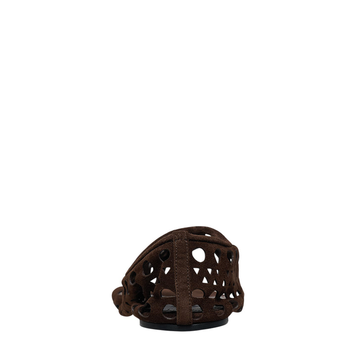 Neo Vienne Perforated Flat Sandals
