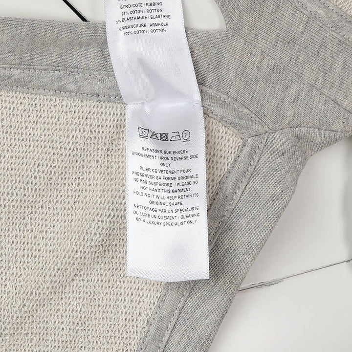 Crop Fleece Jersey Top