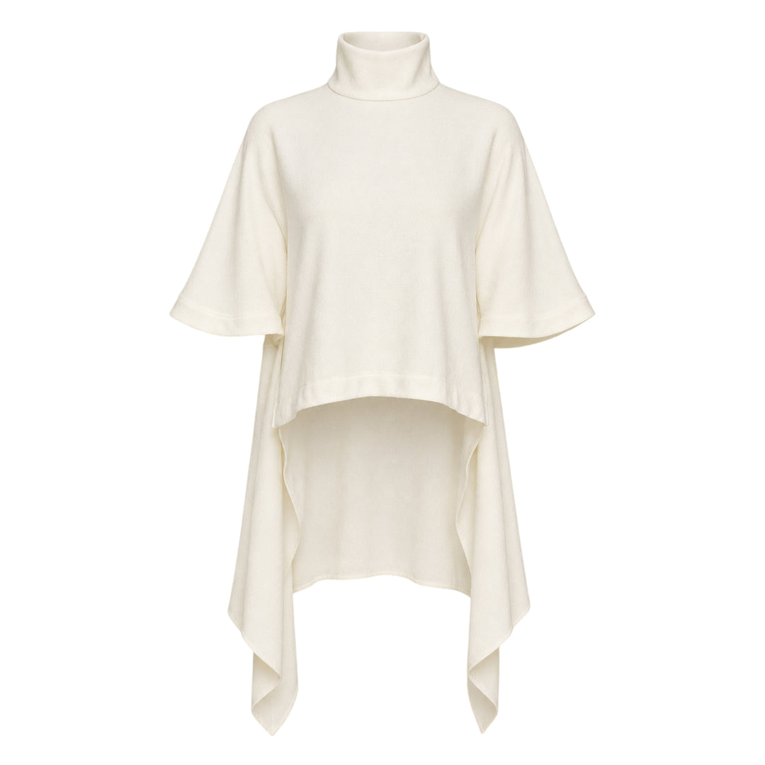 Asymmetric Turtleneck Top
