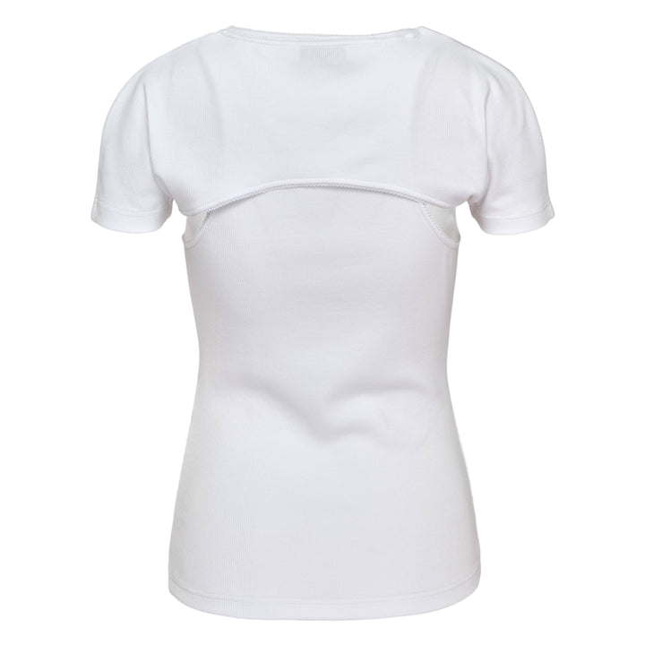 Layered Ribbed Jersey Tee