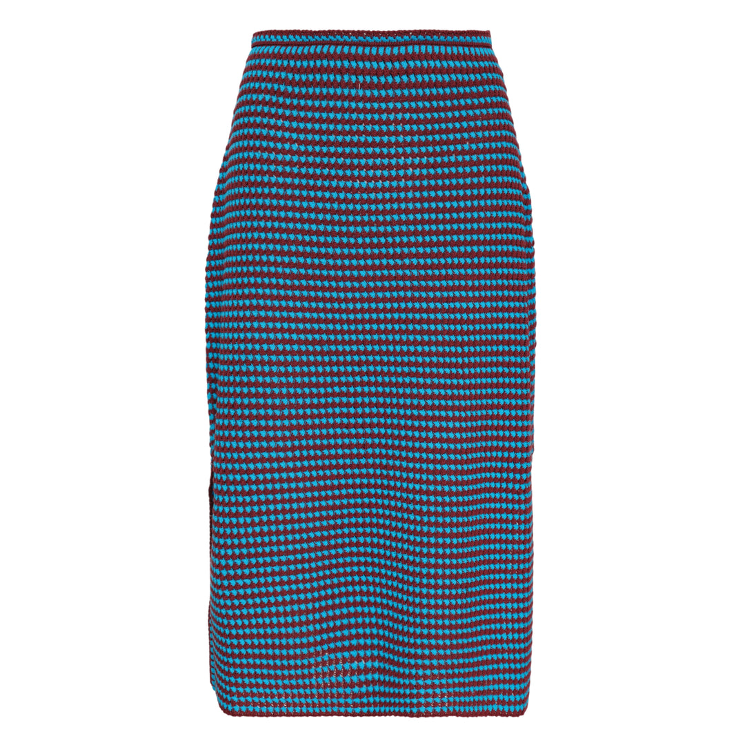 Crochet Knit Pencil Skirt
