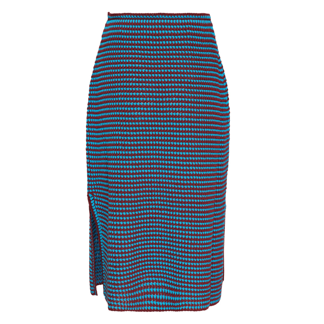 Crochet Knit Pencil Skirt