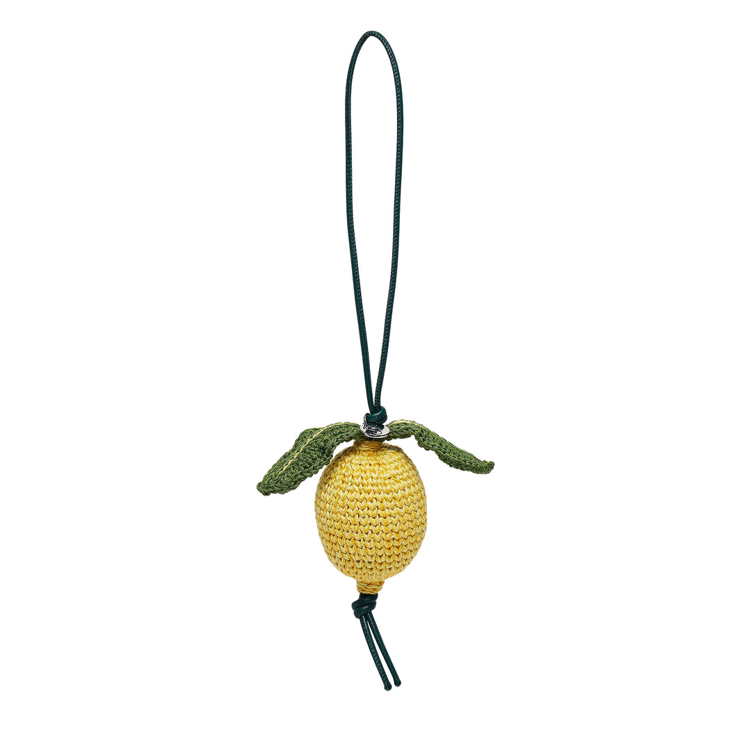 Lemon Mercerised Cotton Charm