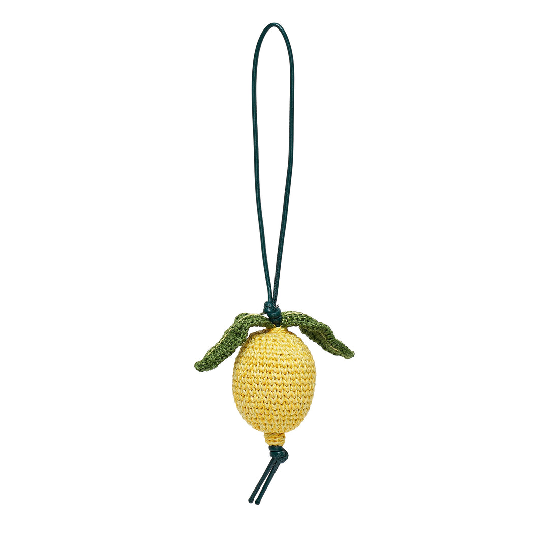 Lemon Mercerised Cotton Charm