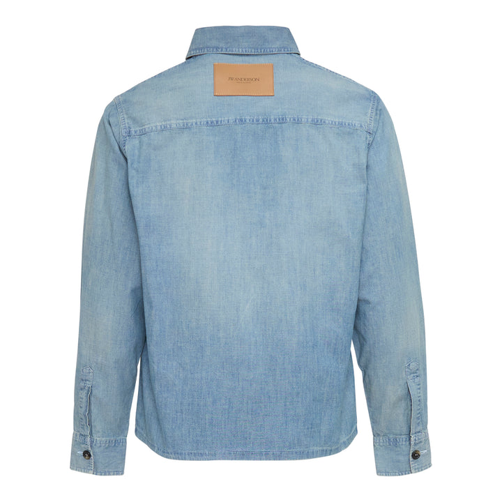 Slant Pocket Chambray Shirt
