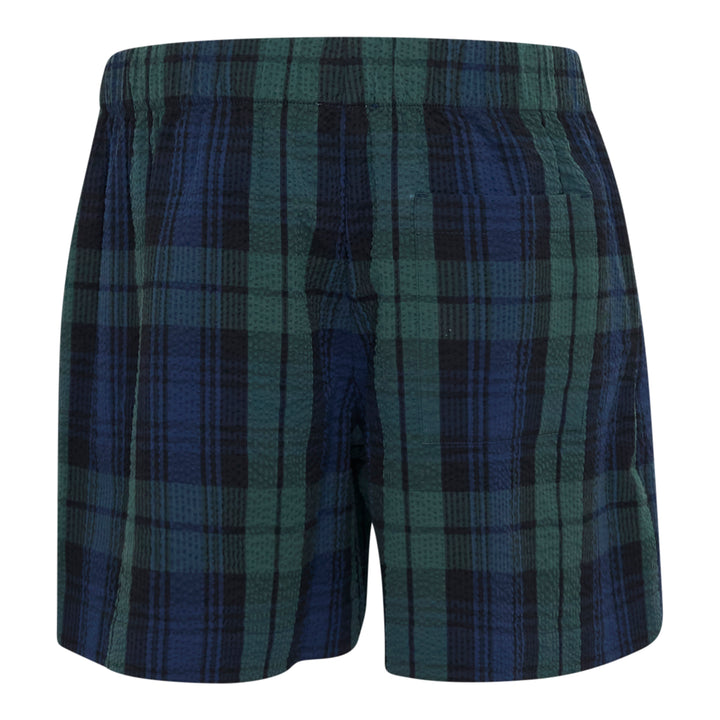Drawstring Seersucker Shorts