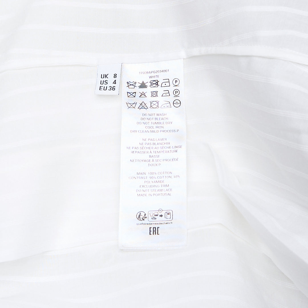 Draped Sleeve Woven Top