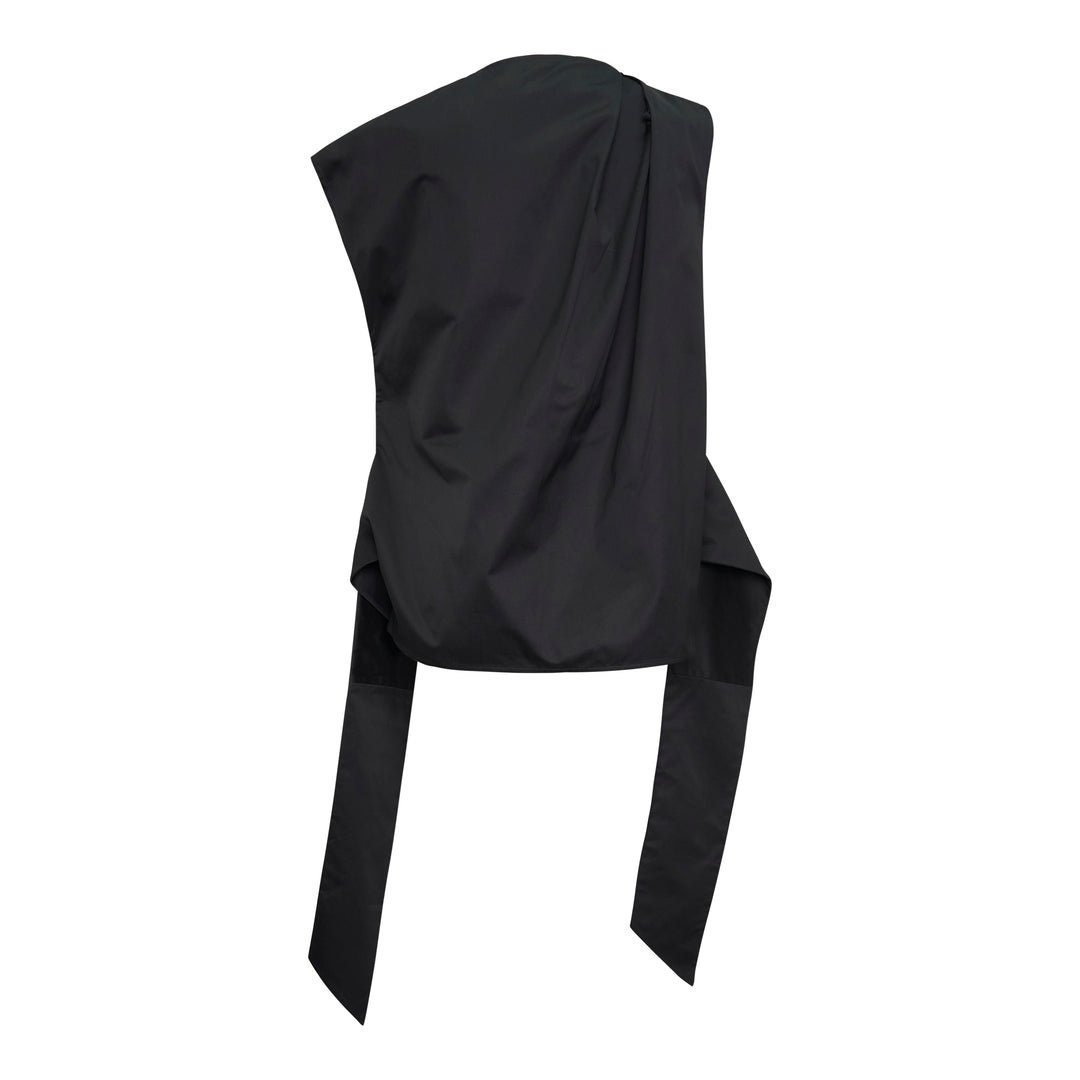Sculptural Sleeveless Top