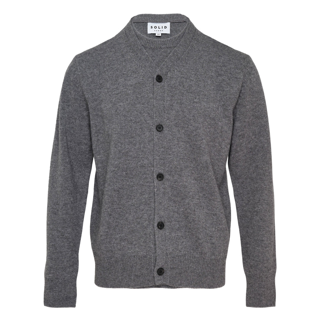 Knit Button-Up Cardigan