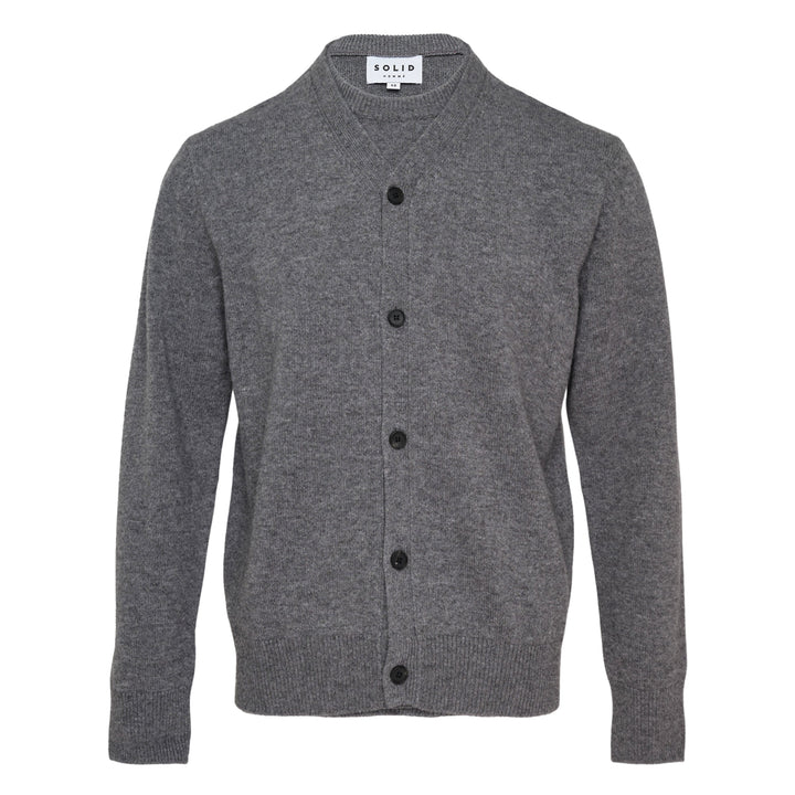 Knit Button-Up Cardigan