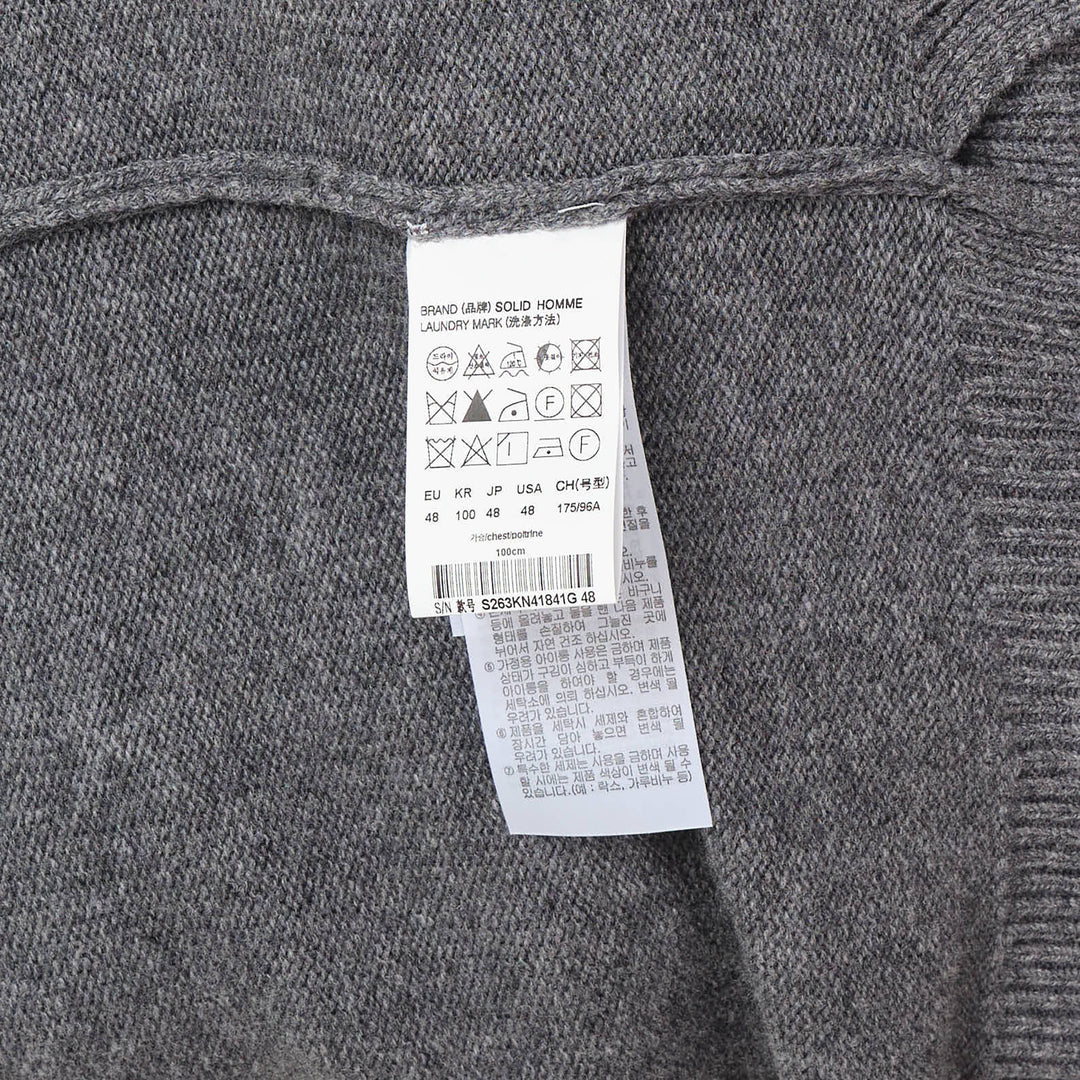 Knit Button-Up Cardigan
