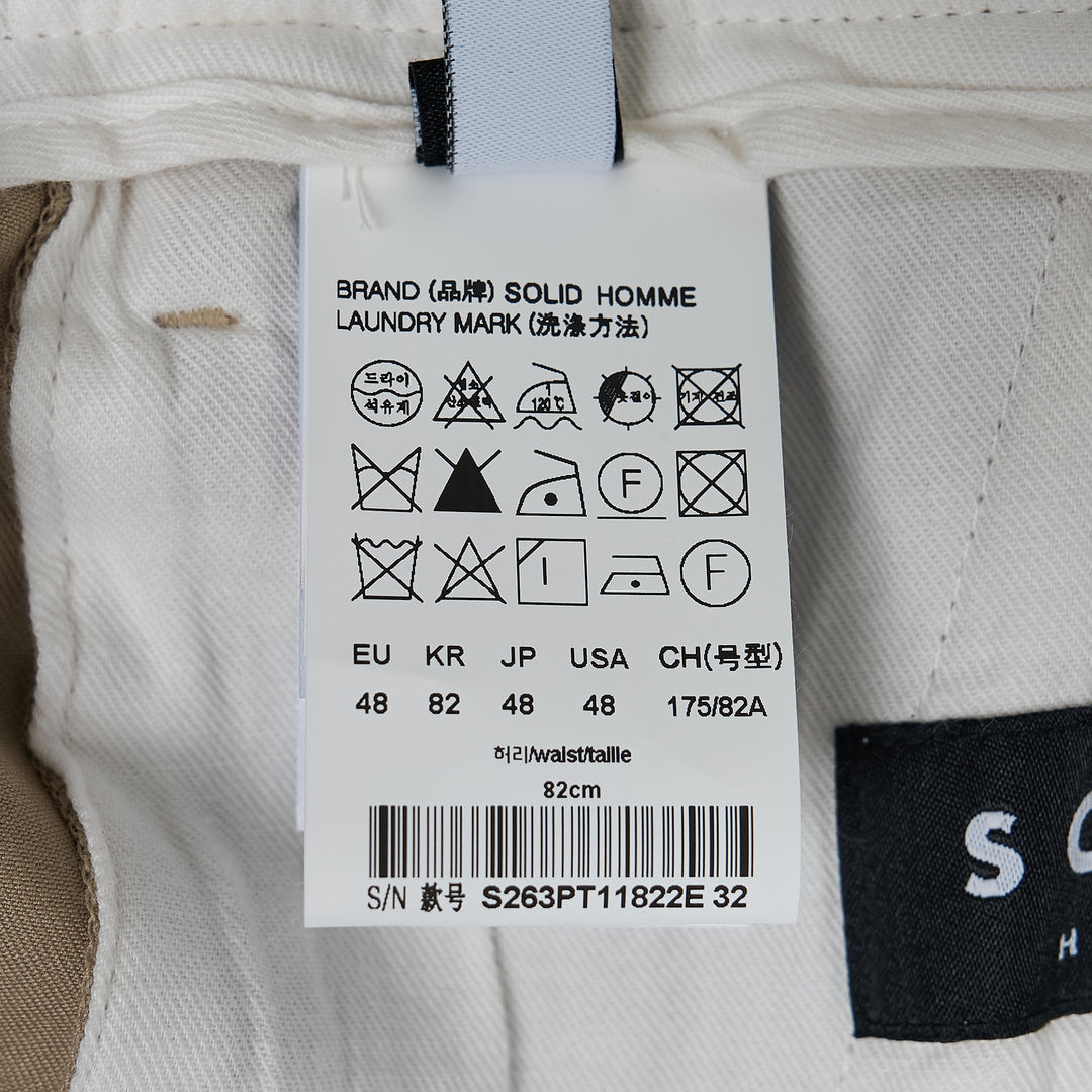 Cotton Chino Pants