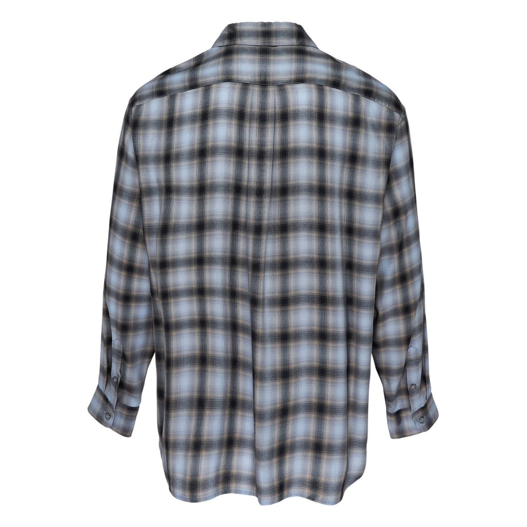 Illusion Plaid Long Sleeve Shirt