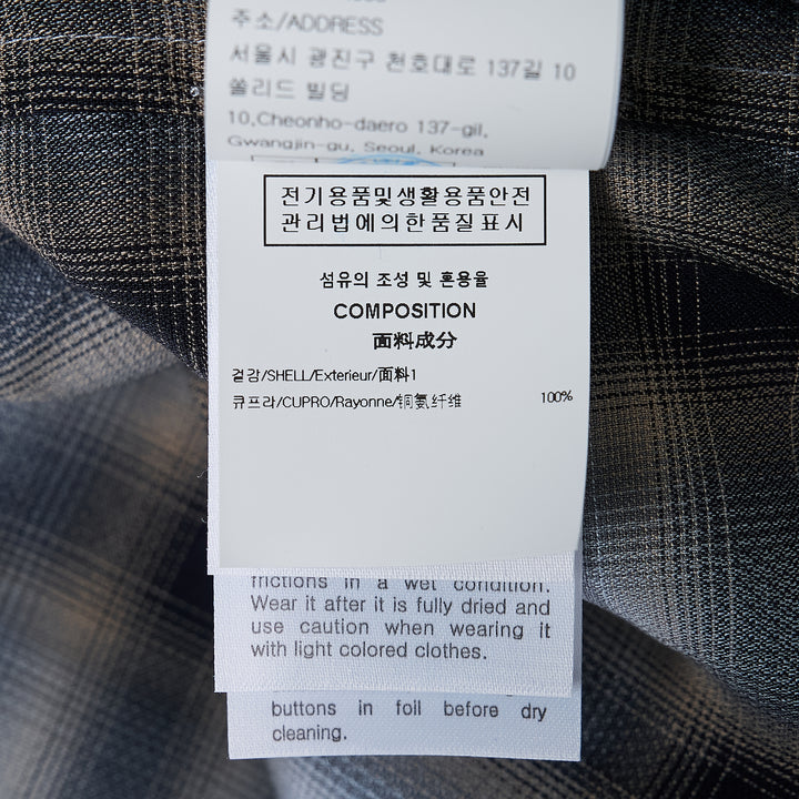 Illusion Plaid Long Sleeve Shirt