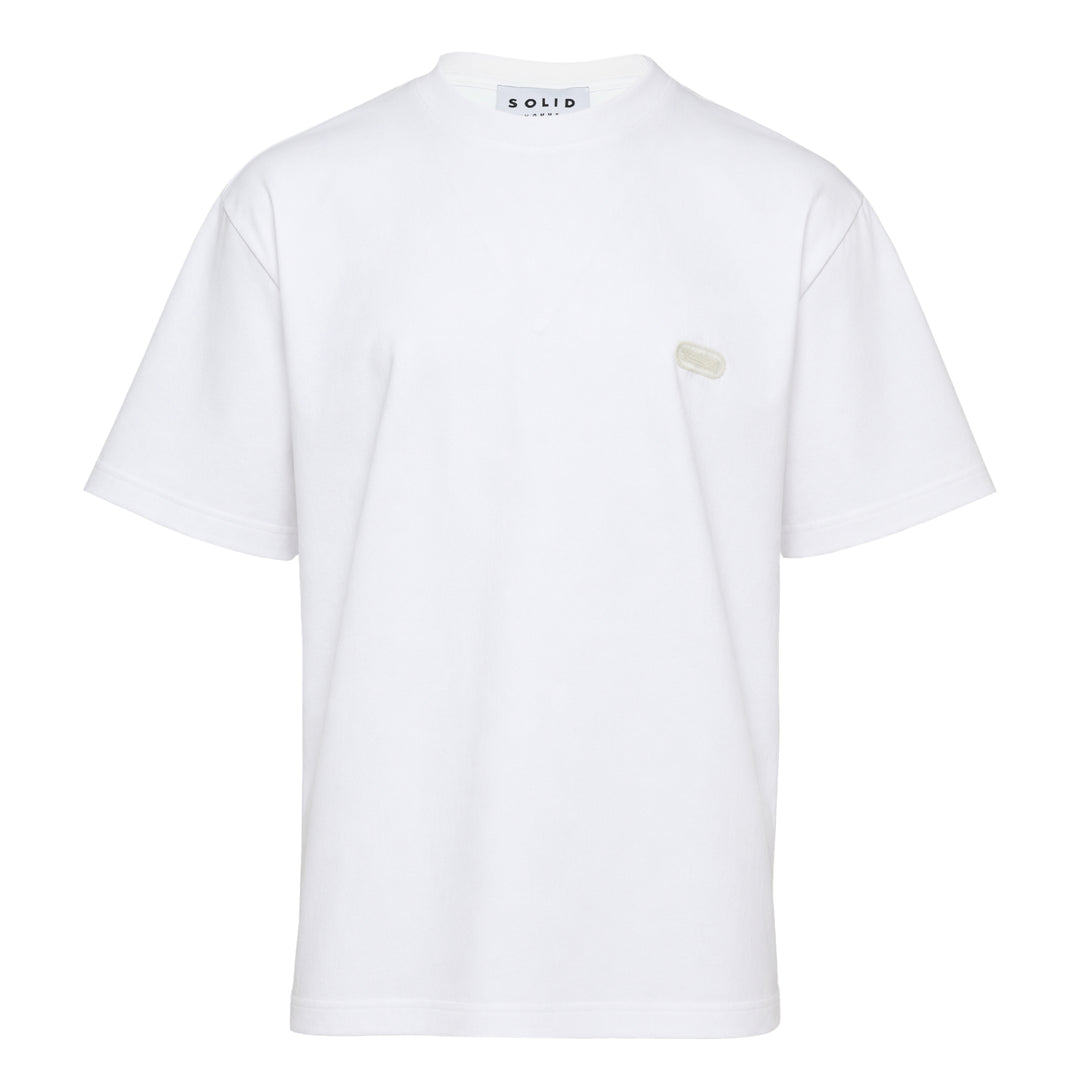 Logo Tee With Hairy Flocking
