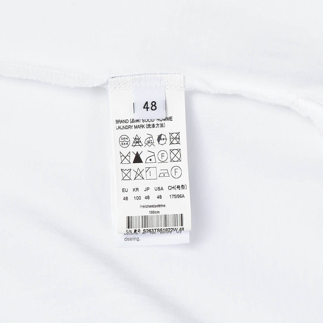 Logo Tee With Hairy Flocking