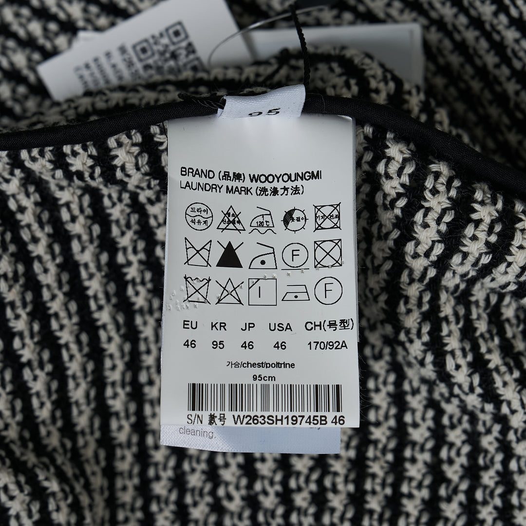 Textured Knit Shirt Jacket