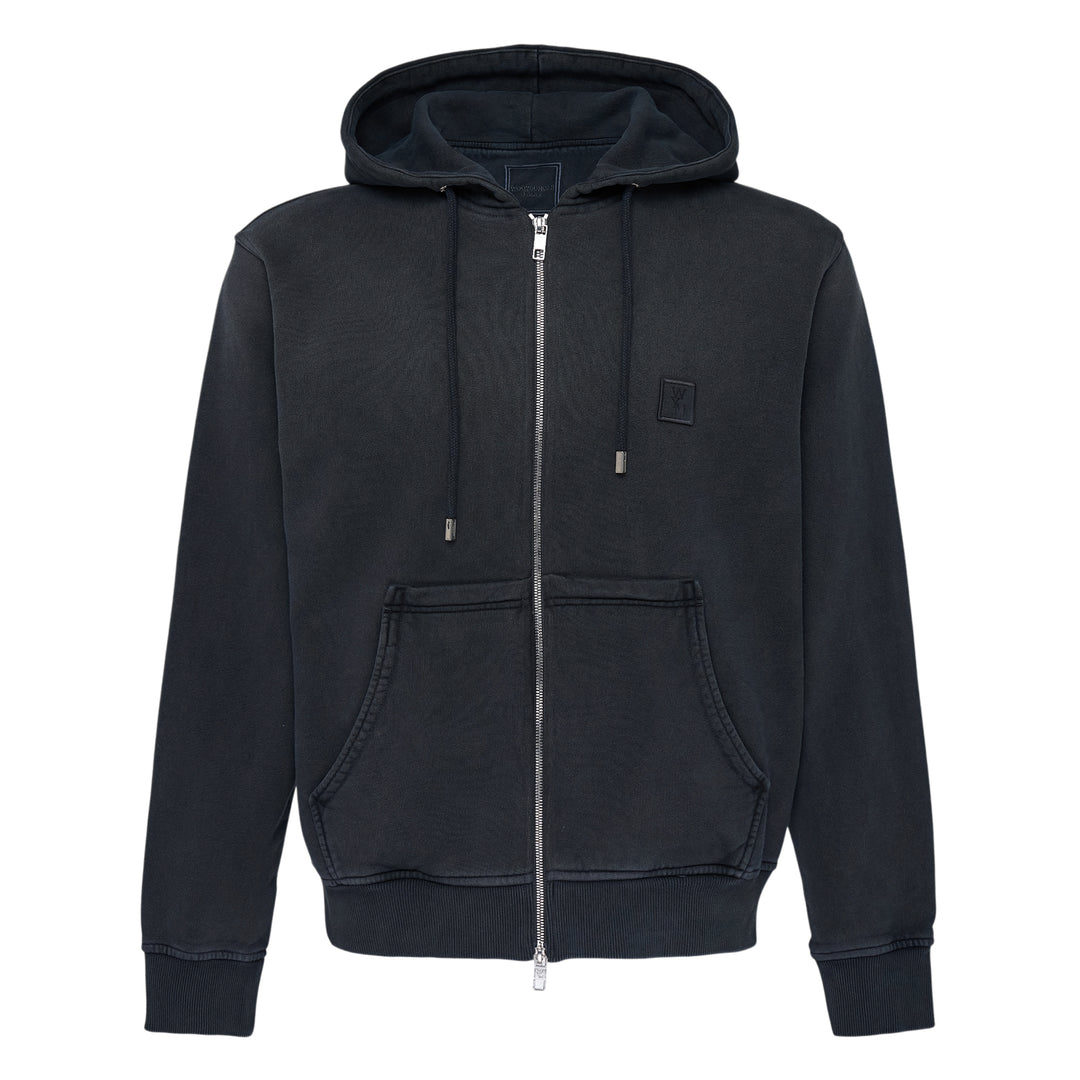 Washed Zip Up Hoodie