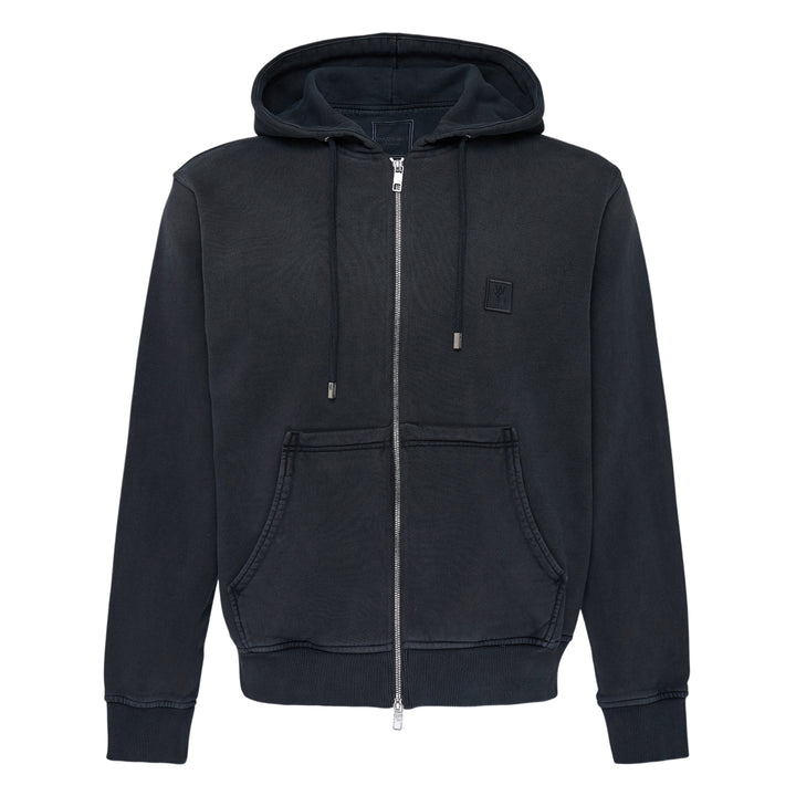 Washed Zip Up Hoodie