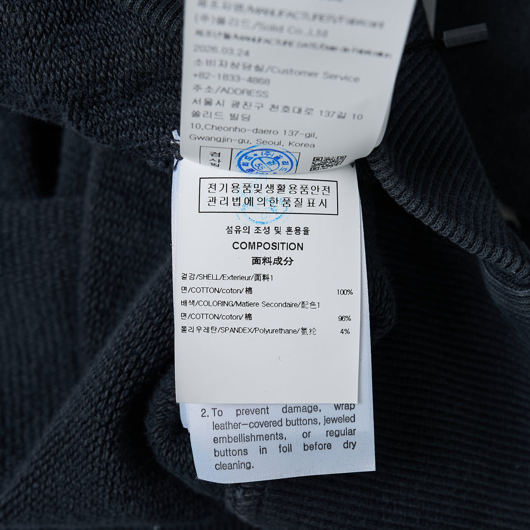 Washed Zip Up Hoodie