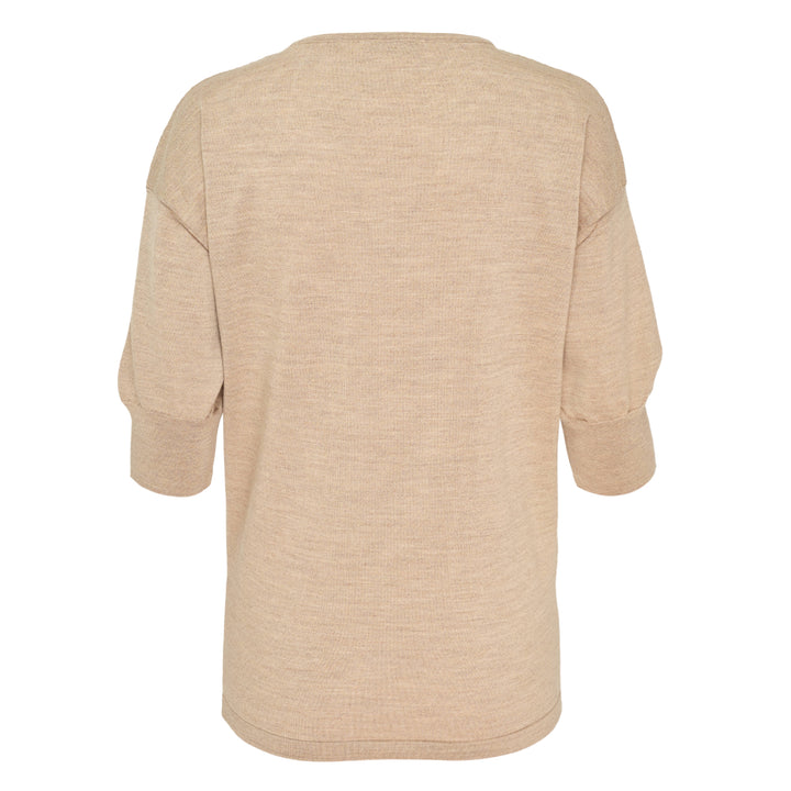 Short Sleeve Fine Knit Sweater