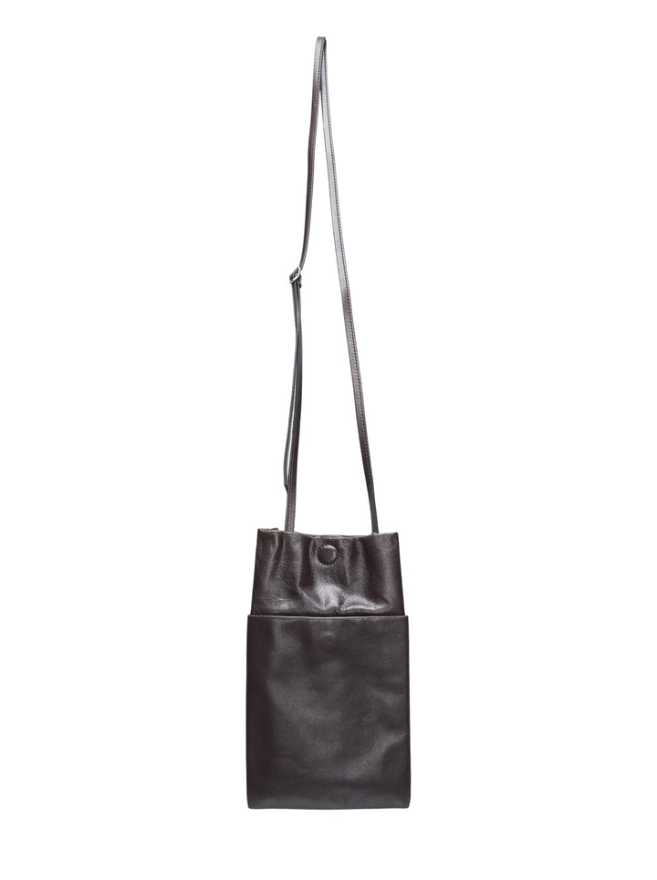 LEMAIRE Grained Leather Book Pouch