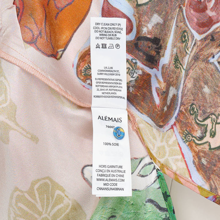 Mlak Silk Maxi Skirt