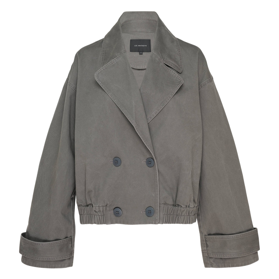 Harper Twill Double Breasted Blouson