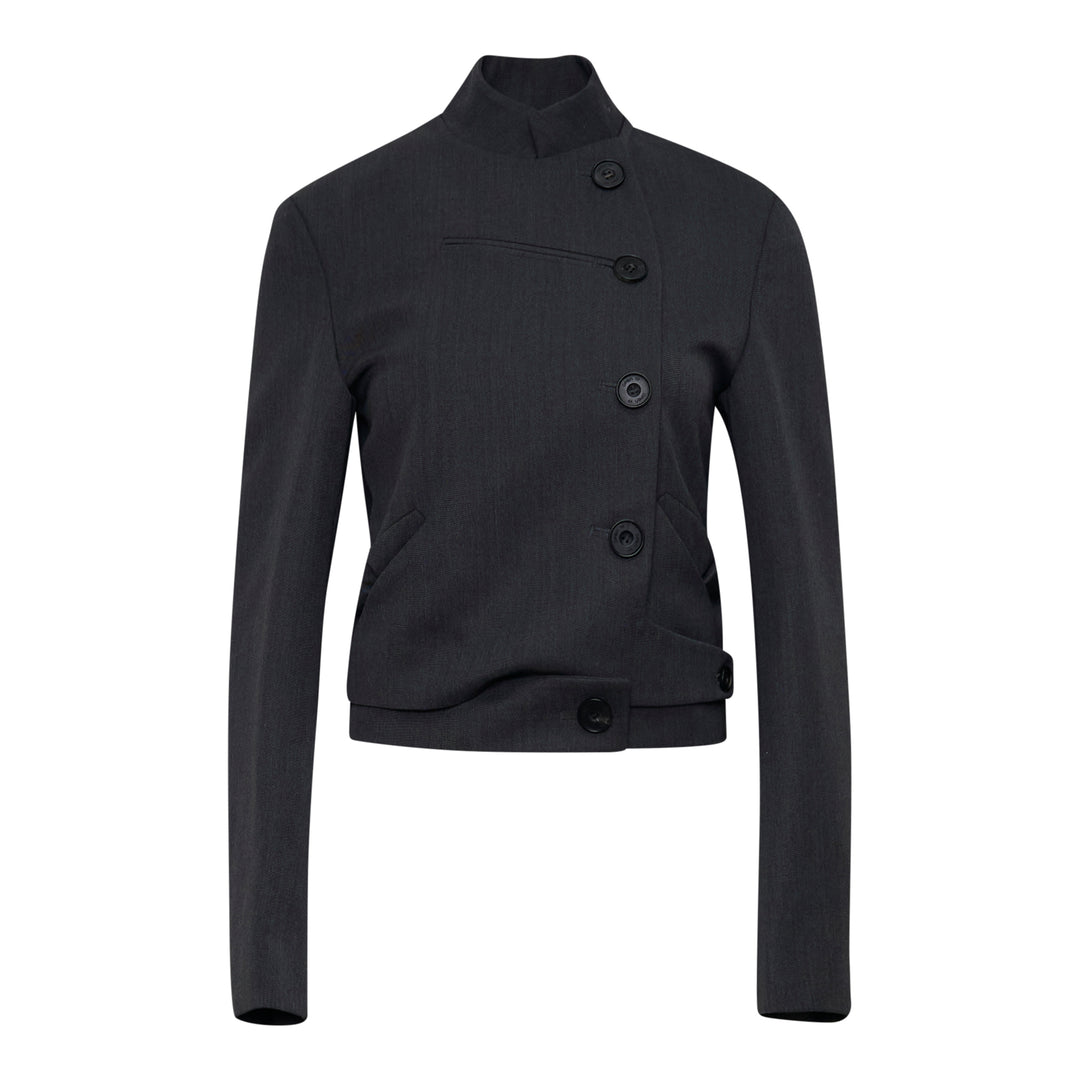 Wool Double-Breasted Blazer