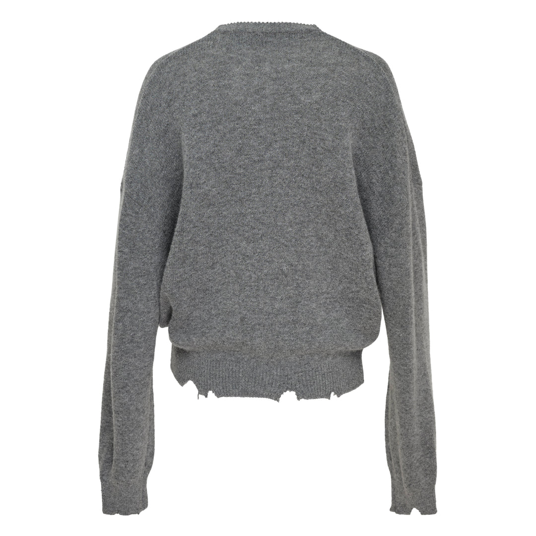 Wool Criss Cross Wrap Knit