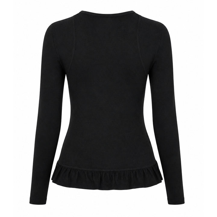 Dual Line Peplum Tee