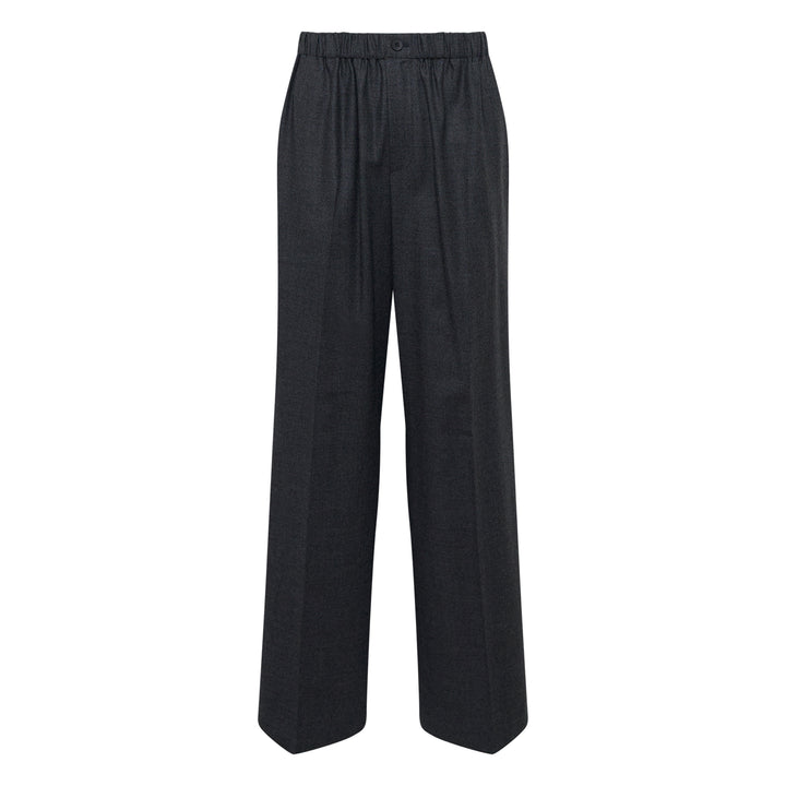 Wool Crease Band Trousers