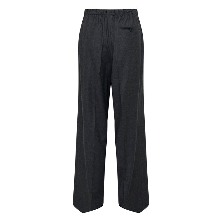 Wool Crease Band Trousers