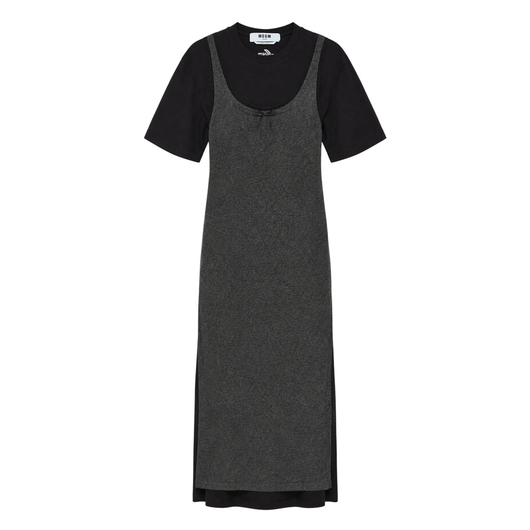 Tank Top Print T-Shirt Dress
