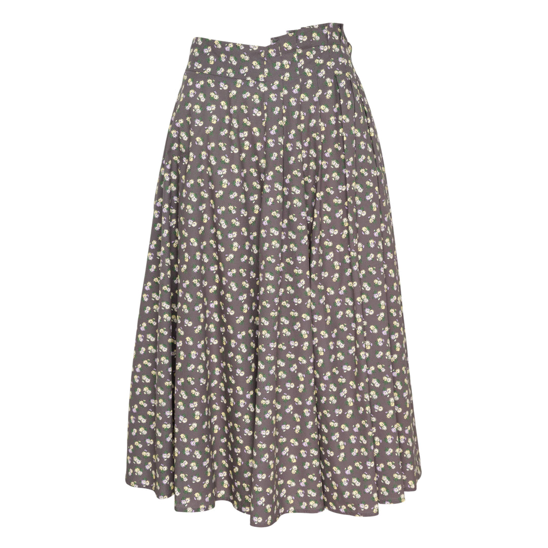 Dainty Floral Midi Skirt