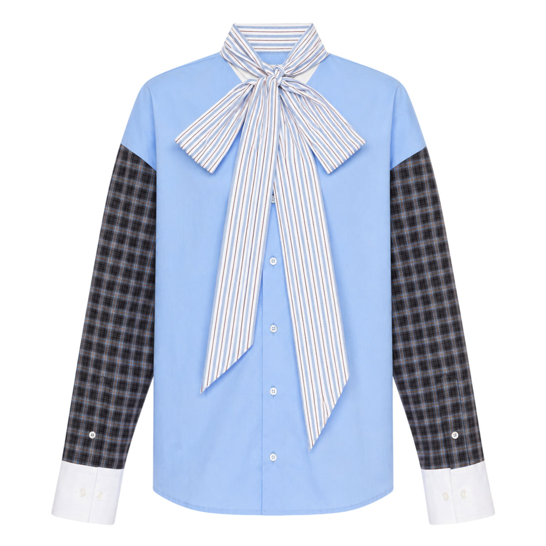 Colour Block Long Sleeve Top