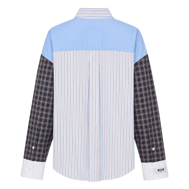 Colour Block Long Sleeve Top